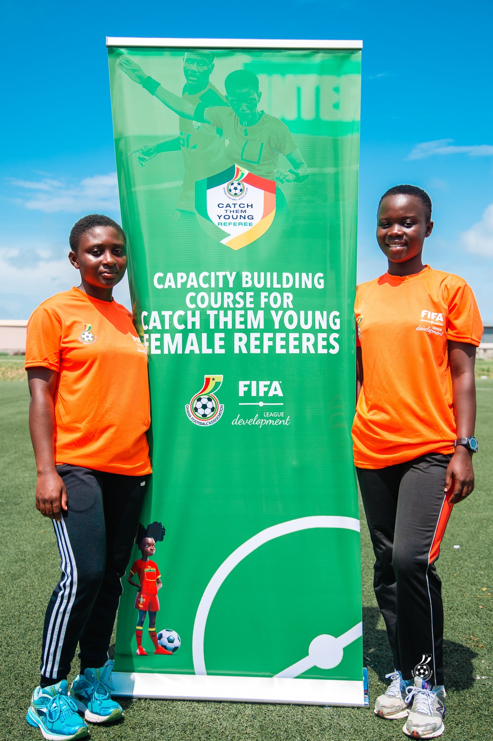 FIFA League Development Ghana: Catch Them Young Referees training course kicks off
