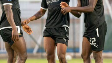 Alidu Seidu, Fatawu Issahaku train with Black Stars in Casablanca