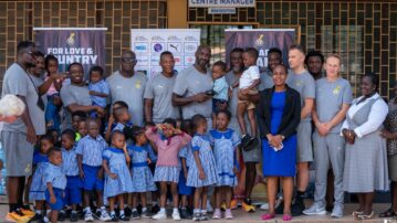 Otto Addo leads Black Stars' charity visit to Osu Children's Home hours after FIFA World Cup qualification