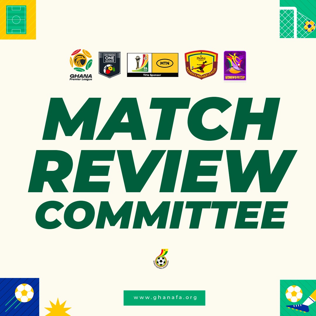 Match Review Committee to meet on October 3 to assess refereeing performances