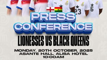 Black Queens and Lionesses press conference set for October 20 ahead of historic clash
