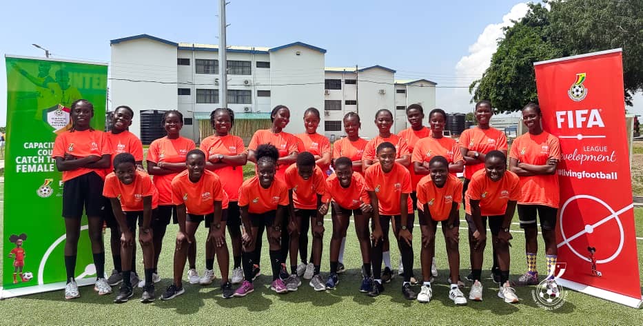 FIFA League Development Ghana: Second batch of Catch Them Young Female Referees training kicks off at Prampram