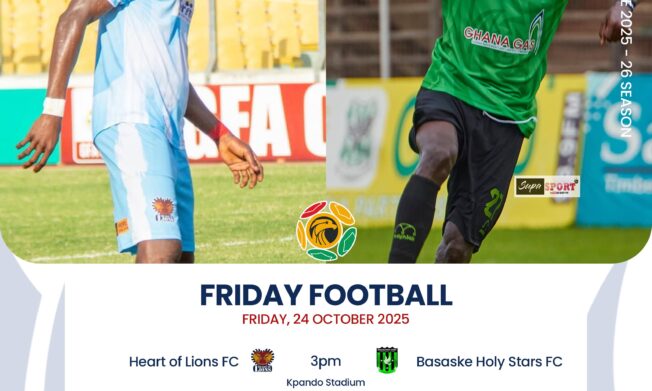 Premier League: Heart of Lions eye return to winning ways against struggling Basake Holy Stars on Friday