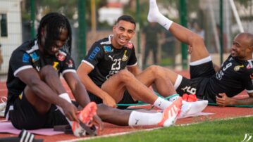 PHOTOS: Black Stars train at Mohammed V Sports Complex in Casablanca