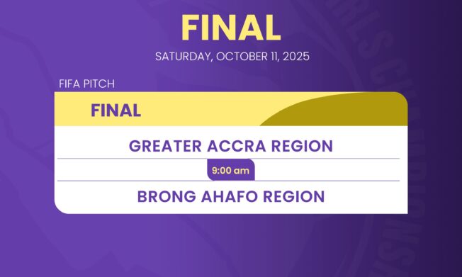FIFA TDS Ghana: Brong Ahafo Region’s impressive run puts them in the final against Greater Accra