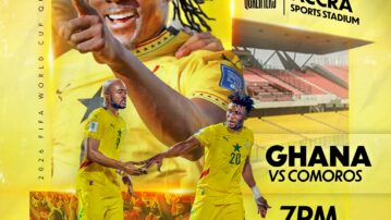 Ghana takes on Comoros in crucial 2026 FIFA World Cup qualifier in Accra - Preview