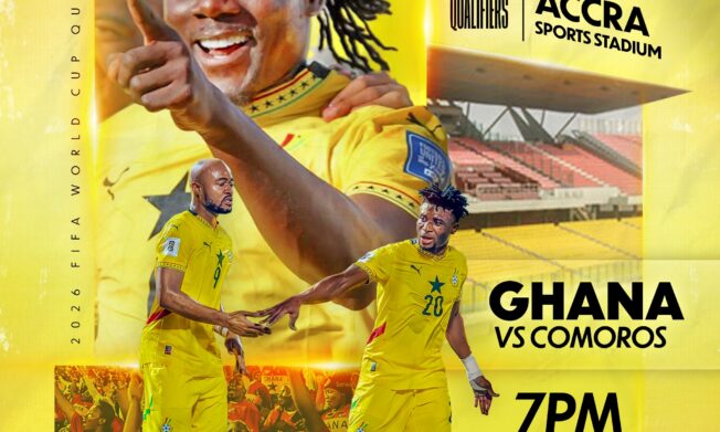 Ghana takes on Comoros in crucial 2026 FIFA World Cup qualifier in Accra - Preview