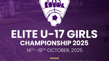 Maiden edition of Elite U17 Girls Championship kicks off on October 14