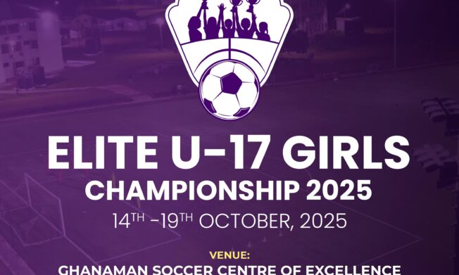 Maiden edition of Elite U17 Girls Championship kicks off on October 14