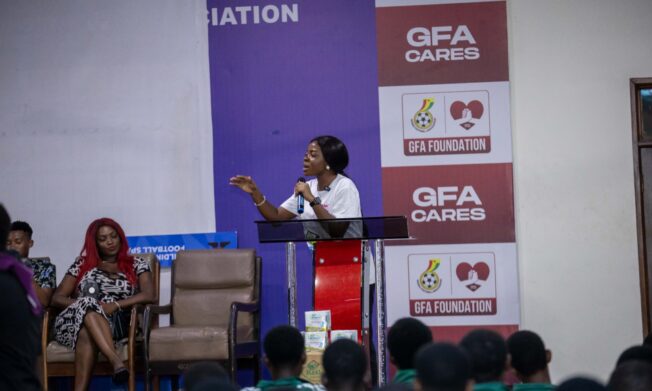 Reflo Ghana empowers young female footballers in Breast Cancer awareness initiative
