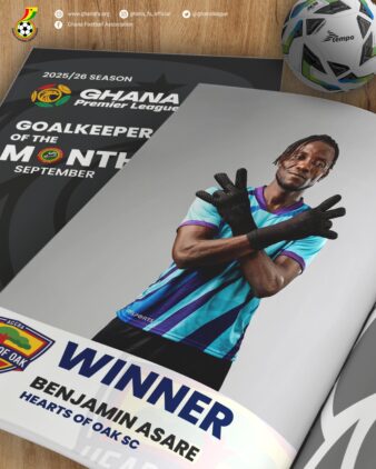 https://www.ghanafa.org/benjamin-asare-named-goalkeeper-of-the-month-for-september