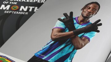 Benjamin Asare named Goalkeeper of the month for September