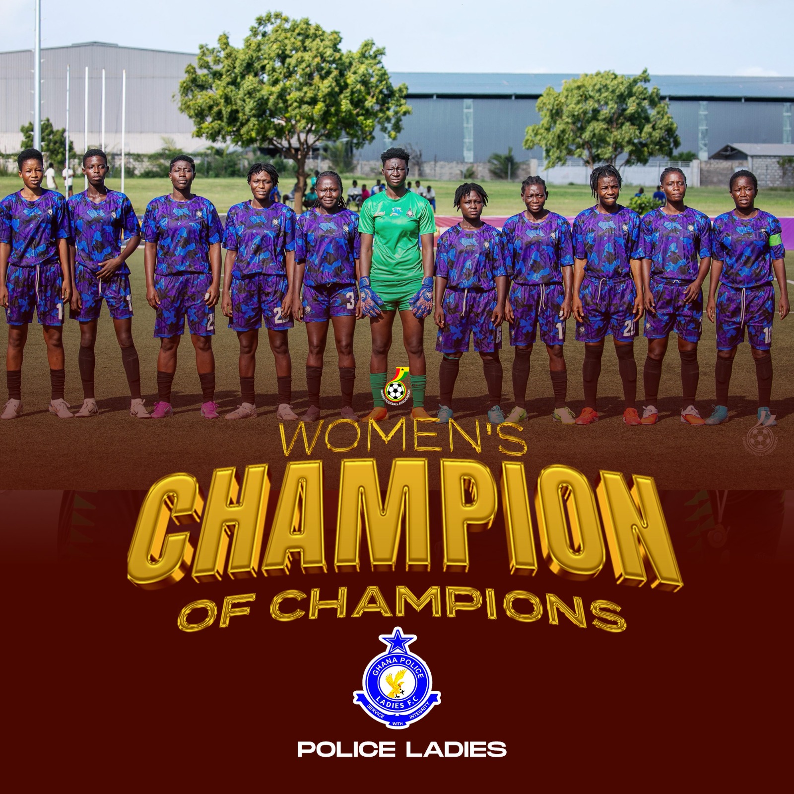 Police Ladies crowned Champion of Champions after dominant victory over Faith Ladies