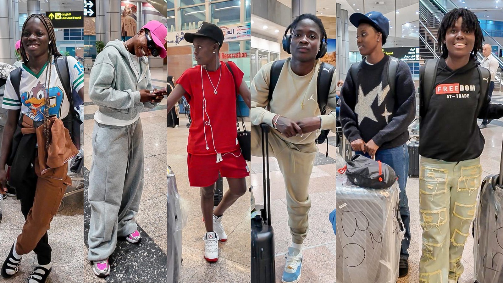 Black Queens arrive in Ismailia ahead of WAFCON 2026 qualifier against Egypt