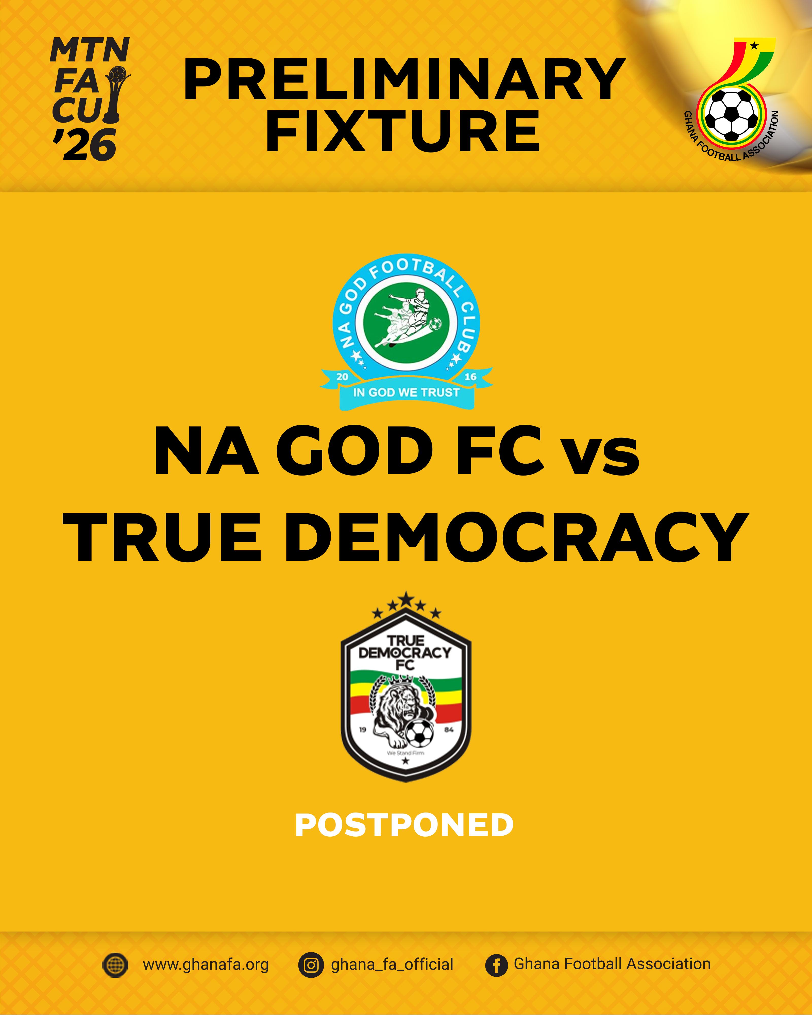 Na God FC matches postponed following road accident after Home Stars clash