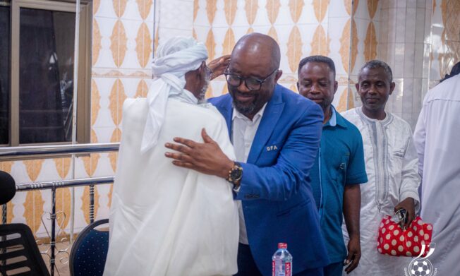 Thanksgiving Service held for Black Stars’ 2026 FIFA World Cup Qualification at Imam Malik Hamburg Mosque In Maamobi, Accra