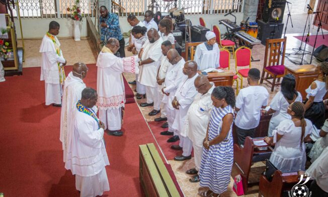 GFA Holds Thanksgiving Service at Christ The King Anglican Church to Celebrate Black Stars’ World Cup Qualification