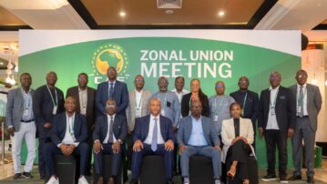 Vice President and General Secretary attend WAFU B Zonal Meeting with CAF Leadership 