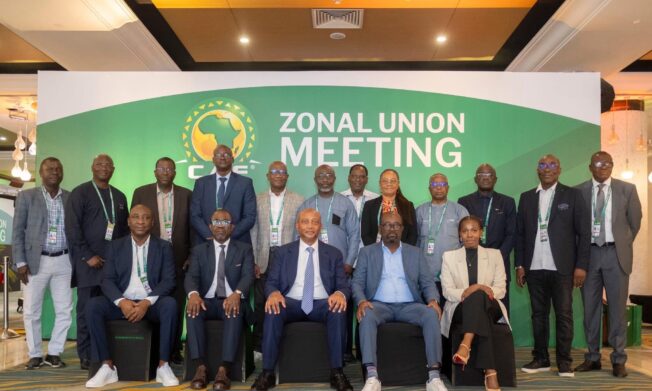 Vice President and General Secretary attend WAFU B Zonal Meeting with CAF Leadership 