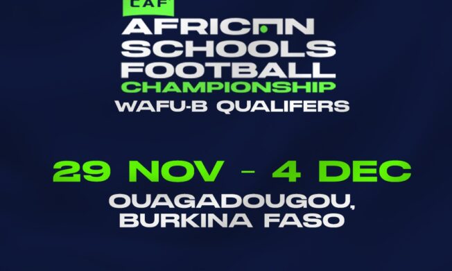 Ghana gears up for CAF African Schools Football Championship WAFU-B qualifiers in Burkina Faso