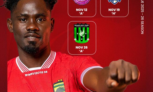 Premier League: Dates for Asante Kotoko's outstanding matches confirmed
