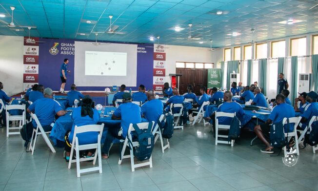High-Level FIFA coaching course for Youth National Team coaches underway at Prampram