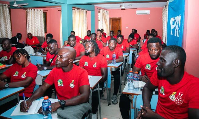 Seventh batch of CAF License C coaching course commences at GFA technical centre, Prampram
