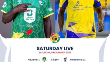 Premier League: Aduana FC host Medeama SC in top-of-the-table showdown on Saturday