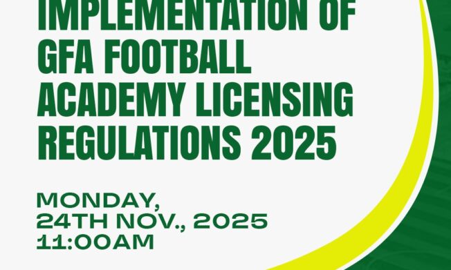 GFA to meet interested Clubs as implementation of Football Academy Licensing Regulations 2025 begins