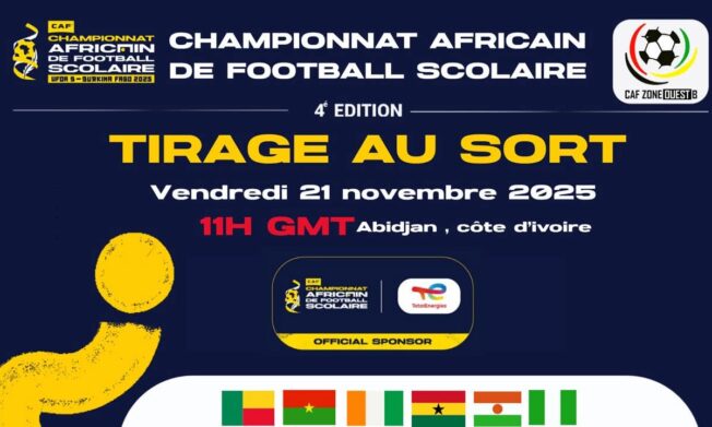 Draw for 2025 African Schools Championship zonal qualifiers takes place today in Abidjan