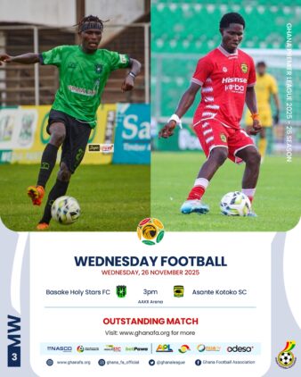 https://www.ghanafa.org/premier-league-basake-holy-stars-welcome-unbeaten-asante-kotoko-for-rescheduled-showdown-on-wednesday