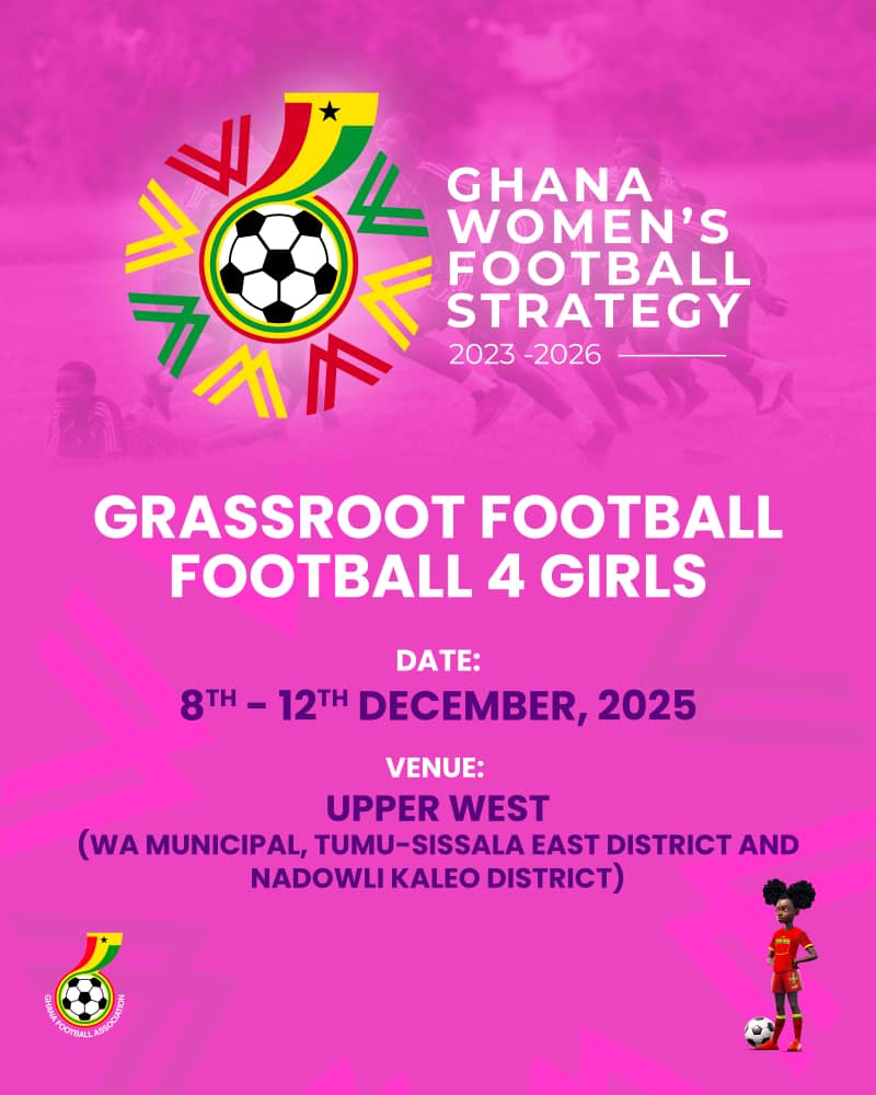 Football4Girls programme takes centre stage in Upper West Region
