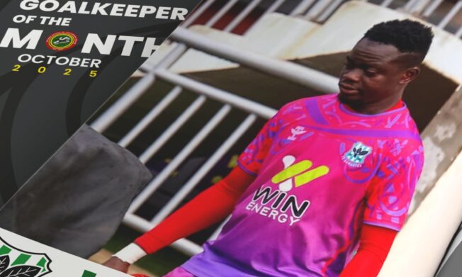 Zakari Musah of FC Samartex adjudged October Goalkeeper of the month