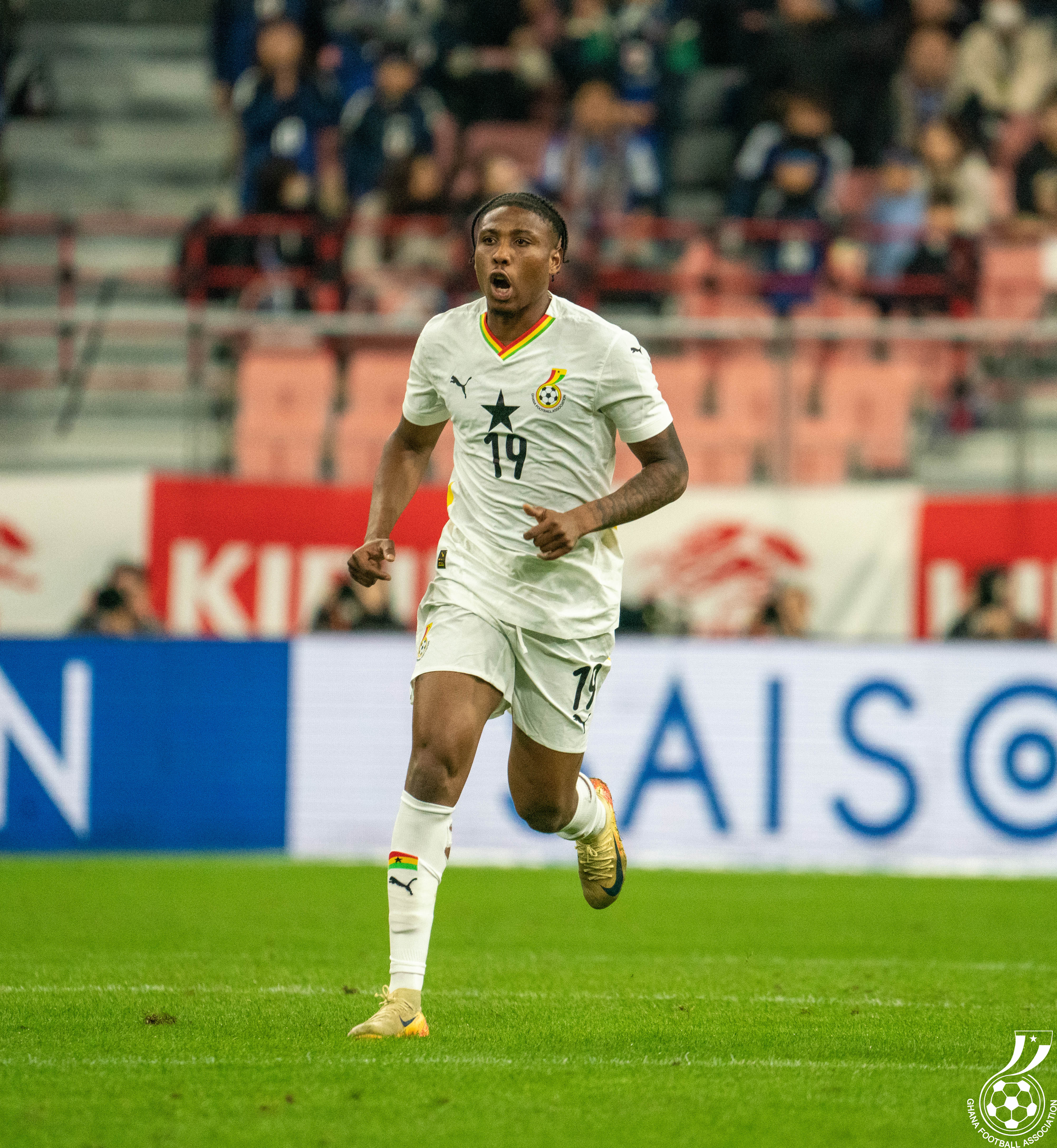 Black Stars Captain Jordan Ayew wishes Francis Abu speedy recovery