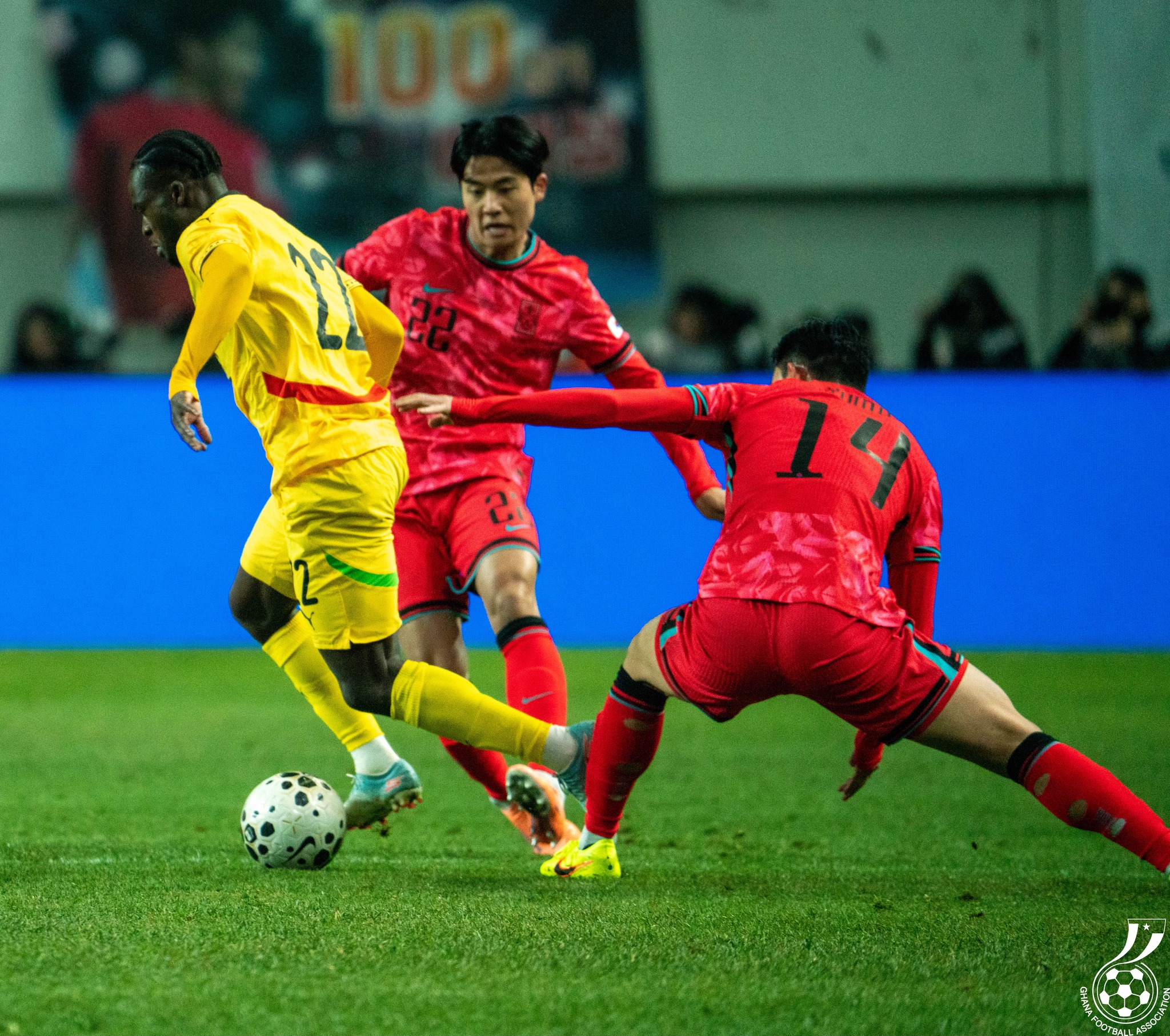 Ghana suffer narrow loss to South Korea in International friendly