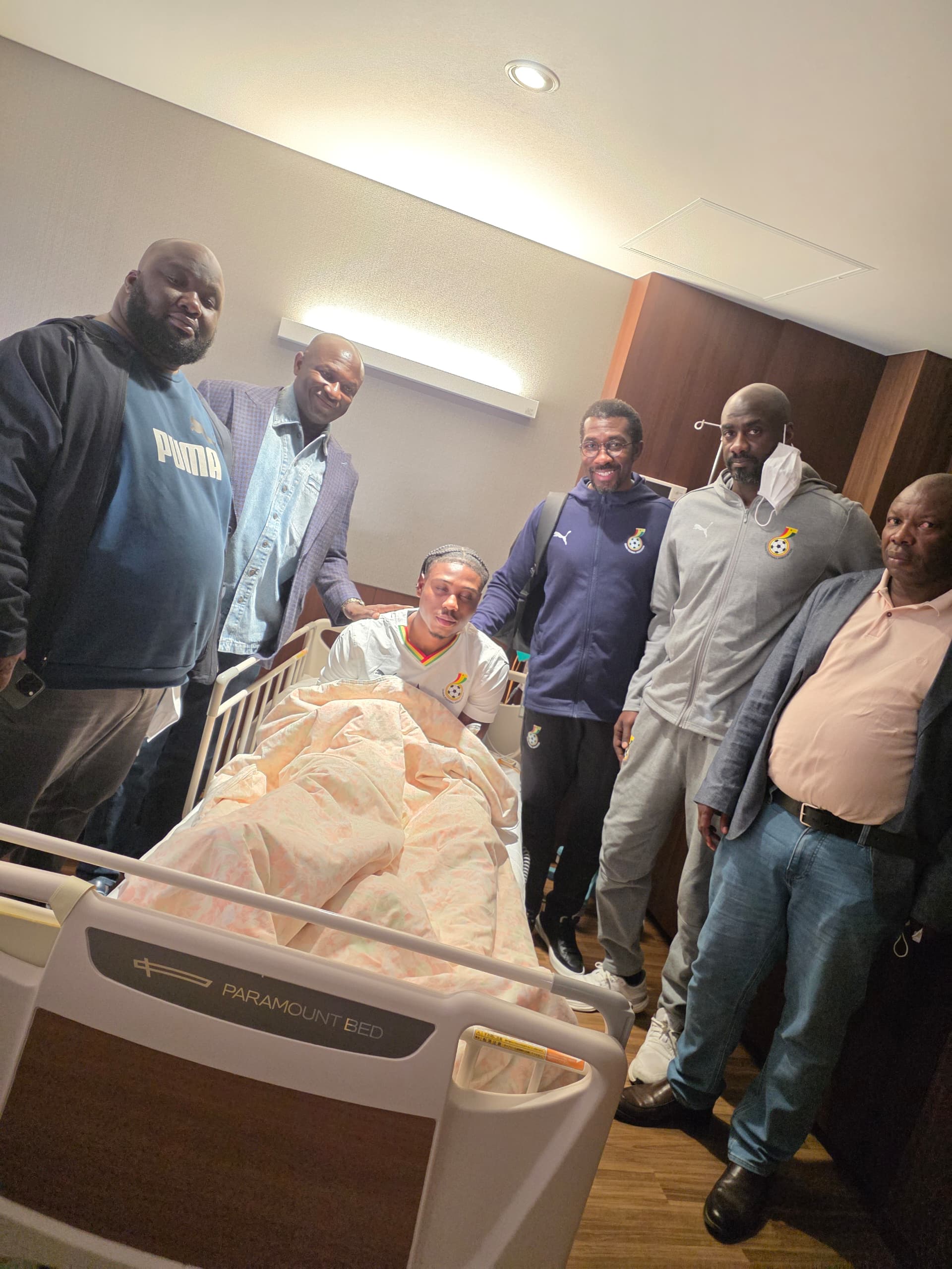 Francis Abu undergoes successful surgery