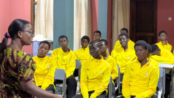 Safeguarding Unit sensitises U15 teams ahead of CAF Schools Football Championship WAFU-B qualifier