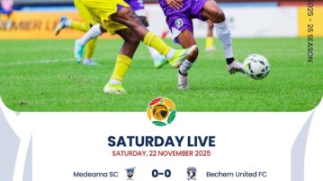 Premier League: Medeama held at home as title race tightens; Karela edge Holy Stars in five-goal thriller