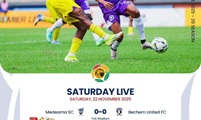 Premier League: Medeama held at home as title race tightens; Karela edge Holy Stars in five-goal thriller