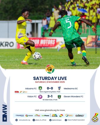 https://www.ghanafa.org/premier-league-aduana-hold-medeama-in-dormaa-stalemate-as-ten-man-vision-fc-battle-back-to-sink-eleven-wonders