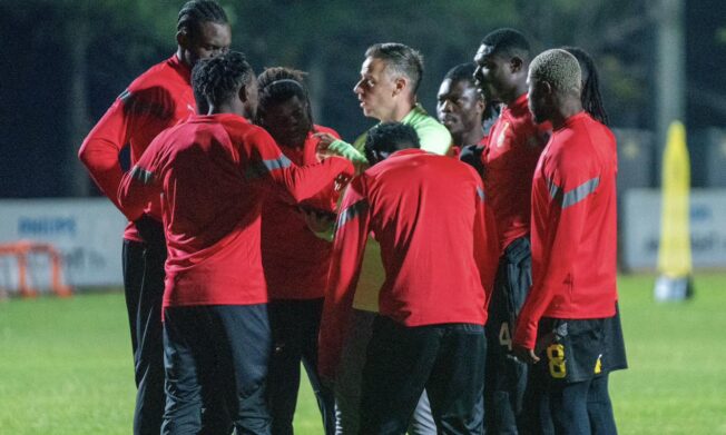 Black Stars hold first training in Seoul ahead South Korea friendly