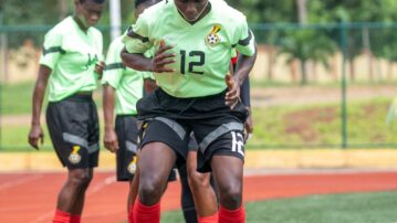 Black Princesses hold official training ahead of fixture against Benin
