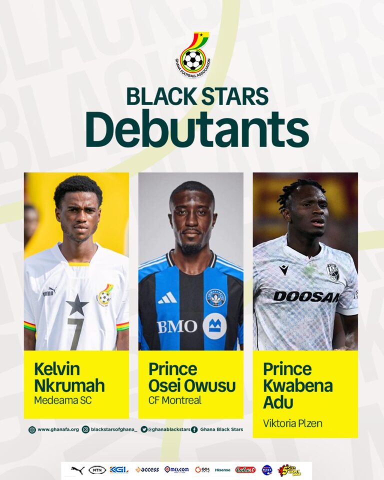 Meet three debutants: Adu Kwabena, Kelvin Nkrumah, Prince Osei Owusu
