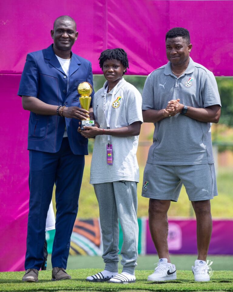 Sarah Nyarko named best player in WAFU B U20 Girls Cup