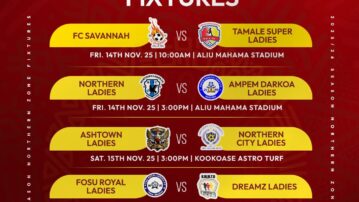 KUSA seek first win against Prisons Ladies, Ampem Darkoa Ladies battle with Northern Ladies – Northern Zone Preview