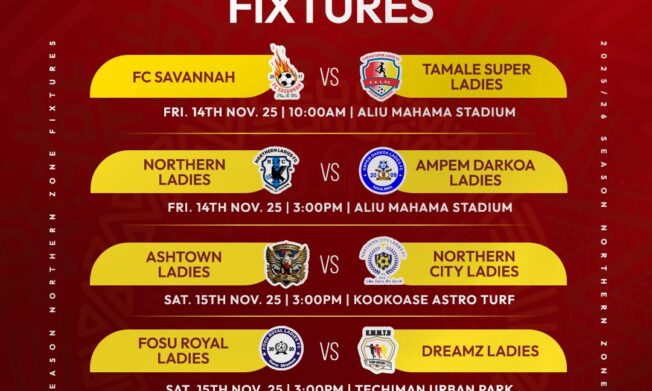 KUSA seek first win against Prisons Ladies, Ampem Darkoa Ladies battle with Northern Ladies – Northern Zone Preview