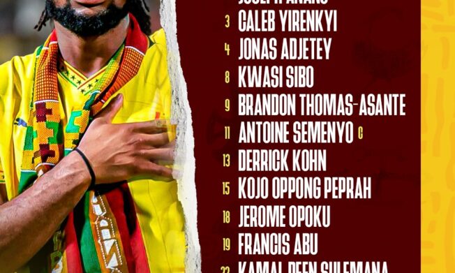 Joseph Anang, Derrick Kohn get first Ghana start as Black Stars face Japan