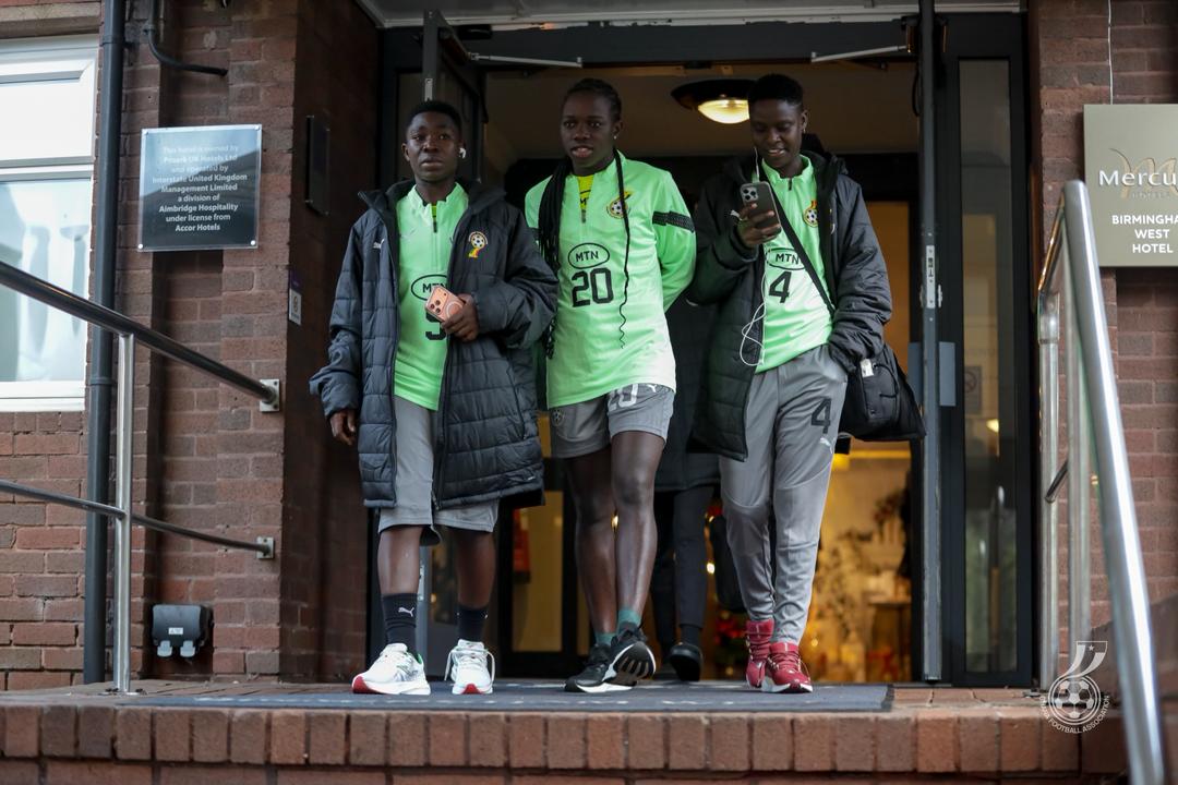 Black Queens arrive in England ahead of clash with Lionesses
