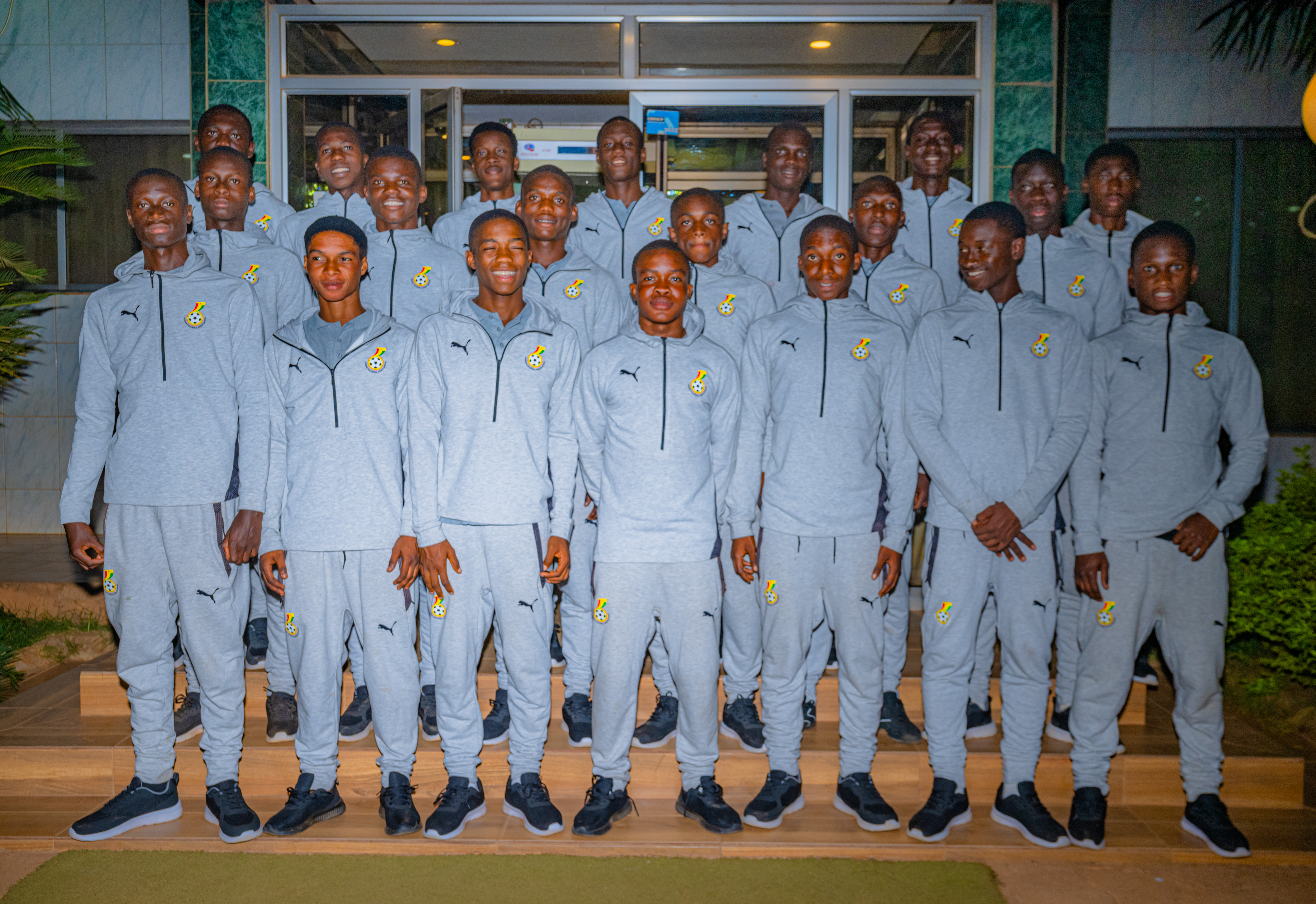 Ghana’s U-15 Boys and Girls arrive in Ouagadougou for 2025 CAF African Schools Championship WAFU-B qualifiers
