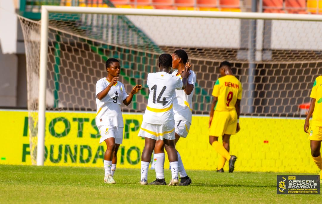 Ghana U15 Girls cruise into CAF School Championship WAFU B Final after emphatic win over Côte D’Ivoire